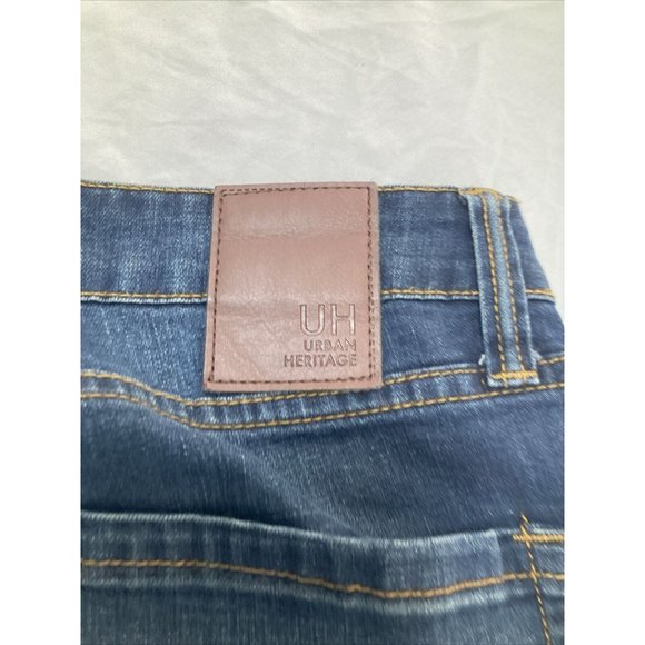 Mens 30 X 32  Urban Heritage Skinny Jeans Used Excellent SEE PICS Blue Denim - Picture 8 of 8